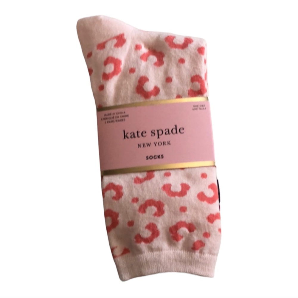 Kate Spade 3 pack of socks. NWT OS.